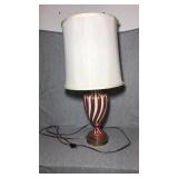 Vintage table lamp. Works. Stands approximately