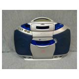 White Westinghouse Stereo Cassette Recorder.  No