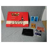 Vintage game and cards. 1966 Parker Brothers game