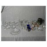Large lot of Assorted Glassware. Princess House