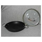 Calphalon cookware with lid. 12.5" diameter