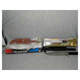 Lot of 2 Assorted Knives. Classic Bowie, and