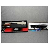 Lot of 2 Assorted Knives. Bowie Master, and