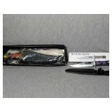 Lot of 2 Assorted Knives. Bowie Master knife, and