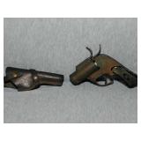 Vintage Flair gun, and gun holster. Flair gun