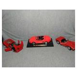 3 DieCast collectibles.