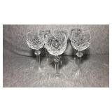Waterford Crystal Glassware.  Set of 6 wine