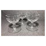 Waterford Crystal Sherbet glassware. Stand on