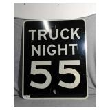 Metal sign. 24" X 30"