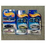 6 Assorted Hot Wheels cars. All New