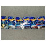 6 Assorted Hot Wheels cars. All New