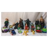 Toy Lot Action Figures & Cars, used and may have
