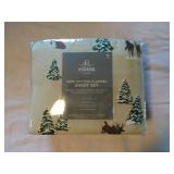 New in unopened package. King size Flannel sheet