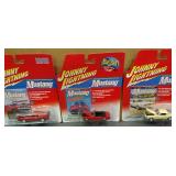 Lot of 3 New, Assorted Johnny Lightning Die-Cast