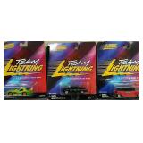 Lot of 3 New,  Assorted Johnny Lightning Die Cast
