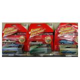 Lot of 3 New,  Assorted Johnny Lightning Die Cast