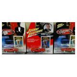 Lot of 3 New,  Assorted Johnny Lightning Die Cast