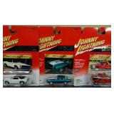 Lot of 3 New,  Assorted Johnny Lightning Die Cast
