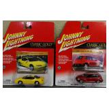 Lot of 2 New, assorted Johnny Lightning Die Cast