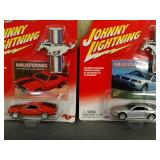Lot of 2 New, assorted Johnny Lightning Die Cast