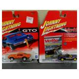 Lot of 2 New, assorted Johnny Lightning Die Cast