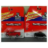 Lot of 2 New, assorted Johnny Lightning Die Cast