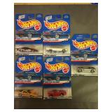 Lot of Hot Wheels 2000 First Edition Card new in