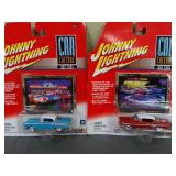 Lot of 2 New Assorted Johnny Lightning Die Cast