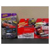 Lot of 3 Packs of New Assorted Johnny Lightning