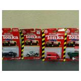 Lot of 4 New in package,  TONKA DieCast cars &