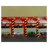 Lot of 4 New in package,  TONKA DieCast cars &