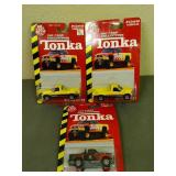Lot of 3 New in package,  TONKA DieCast cars &