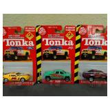 Lot of 3 New in package,  TONKA DieCast cars &