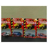 Lot of 4 New in package,  TONKA DieCast cars &