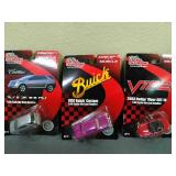 3 Assorted New Racing Champions DieCast metal