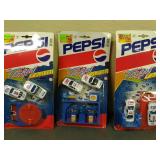 New 6 Assorted Pepsi DieCast metal with plastic