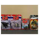 4 Assorted GI-JOE DieCast Replicas plus Native