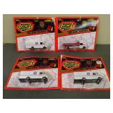 4 Road Champs Deluxe Series of DieCast metal and