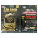 2 New Racing Champions Mint and 24K Gold plated
