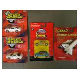 4 New Assorted Packages of DieCast and plastic