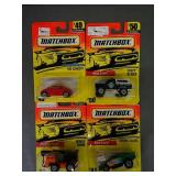 Set of 4 New assortment of Matchbox 75 Challenge