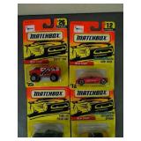 Set of 4 New assortment of Matchbox 75 Challenge