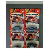 Set of 4 New assortment of Matchbox  50 Years