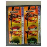 4 Assorted Matchbox cars from 2007 collection