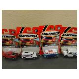 4 Assorted Matchbox cars from 2000 collection