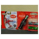 2 New Assorted Matchbox Collectibles of Coca-Cola
