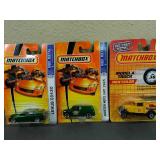3 New Assorted Matchbox Collectibles