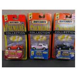 3 New Assorted Matchbox Collectibles of the