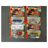 4 New Assorted Matchbox Collectibles from 2000