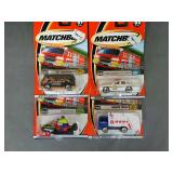 4 New Assorted Matchbox Collectibles from 2000
